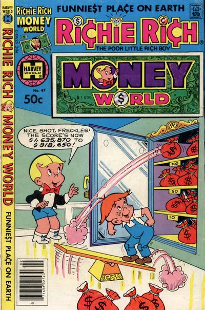 Richie Rich Money World #47 (1980) Comic Books Richie Rich Money World
