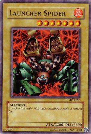 Launcher Spider MRD-095 YuGiOh Metal Raiders