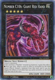 Number C106: Giant Red Hand DLCS-EN051