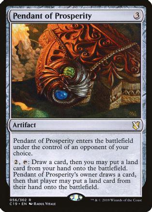 Pendant of Prosperity Magic Commander 2019