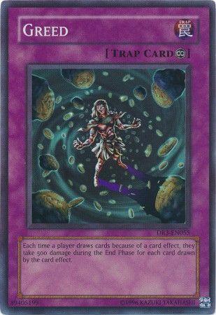Greed DR3-EN055 YuGiOh Dark Revelation Volume 3
