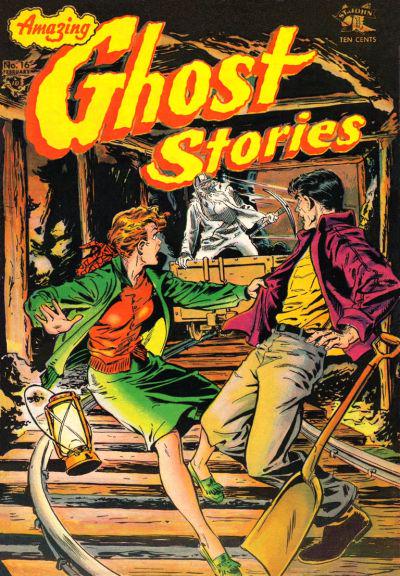 Amazing Ghost Stories #16 (1955) Comic Books Amazing Ghost Stories