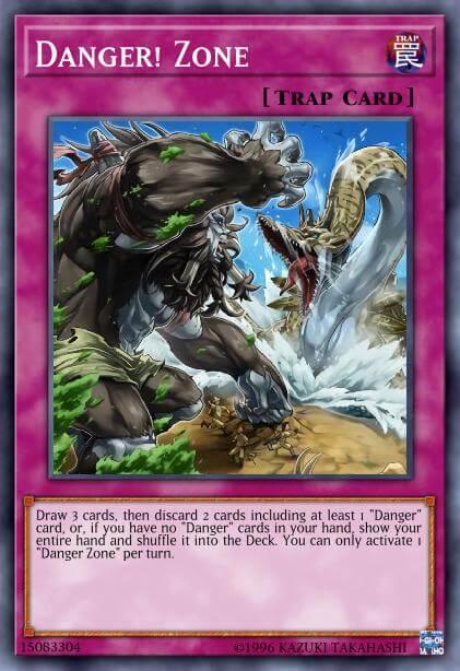 Danger! Zone CYHO-EN087 YuGiOh Cybernetic Horizon