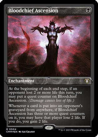 Bloodchief Ascension #504 Magic Commander Masters