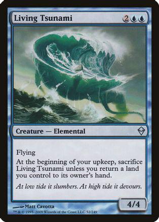 Living Tsunami Magic Zendikar