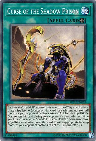 Curse of the Shadow Prison SDSH-EN023 YuGiOh Structure Deck: Shaddoll Showdown