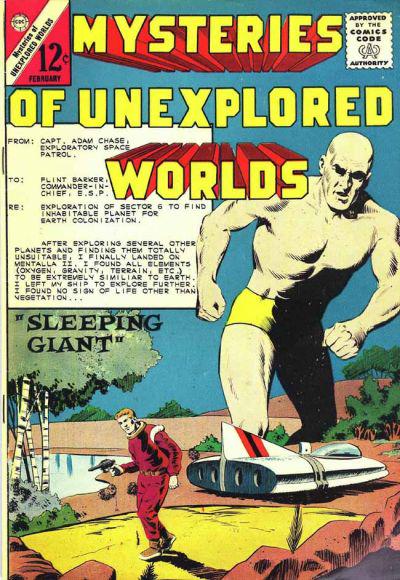 Mysteries of Unexplored Worlds #40 (1964) Comic Books Mysteries of Unexplored Worlds