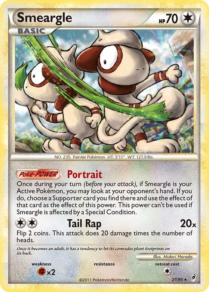 Smeargle #21 Pokemon Call of Legends