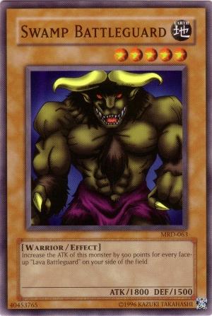 Swamp Battleguard MRD-063 YuGiOh Metal Raiders