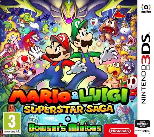 Mario & Luigi: Superstar Saga + Bowser's Minions PAL Nintendo 3DS