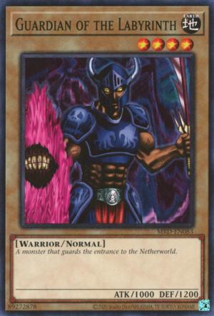 Guardian of the Labyrinth MRD-EN083 YuGiOh Metal Raiders: 25th Anniversary