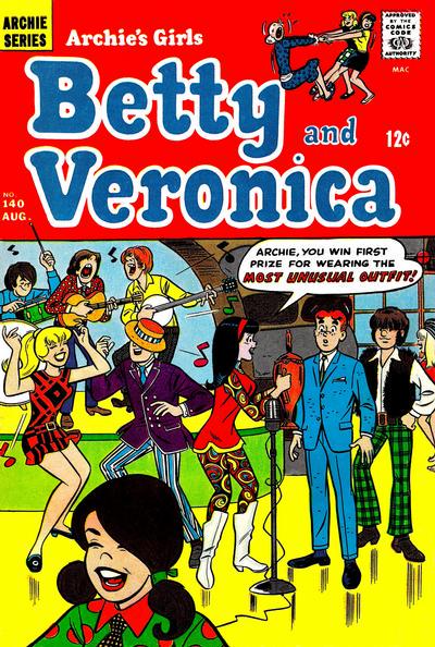 Archie's Girls Betty and Veronica #140 (1967) Comic Books Archie's Girls Betty and Veronica