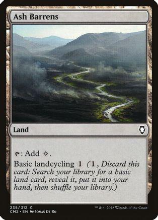 Ash Barrens #235 Magic Commander Anthology Volume II