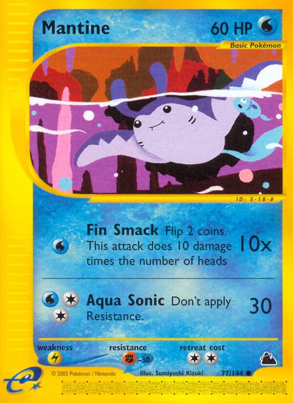 Mantine #77 Pokemon Skyridge