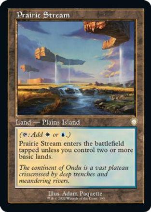 Prairie Stream Magic Brother's War Commander