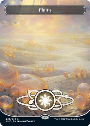 Plains #235 Magic Unfinity