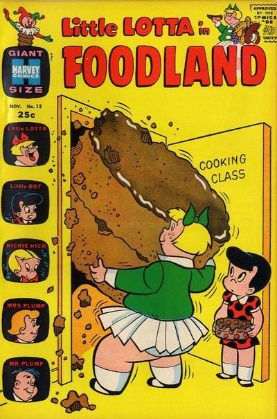 Little Lotta Foodland #13 (1966) Comic Books Little Lotta Foodland