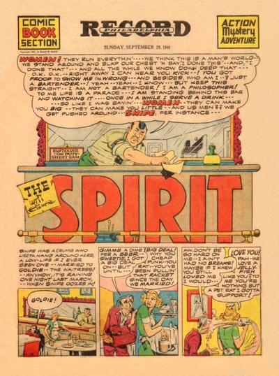 Spirit #9/28/1941 (1941) Comic Books Spirit