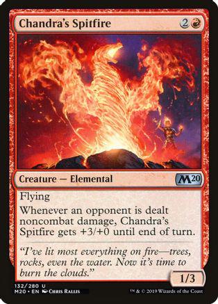 Chandra's Spitfire #132 Magic Core Set 2020