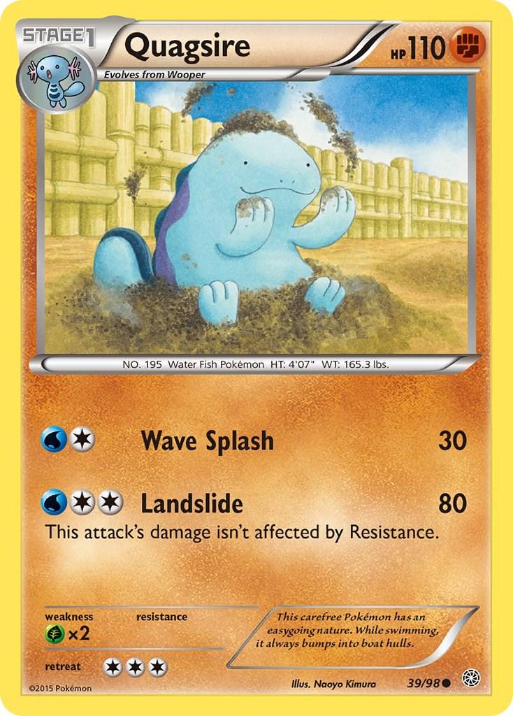 Quagsire #39 Pokemon Ancient Origins