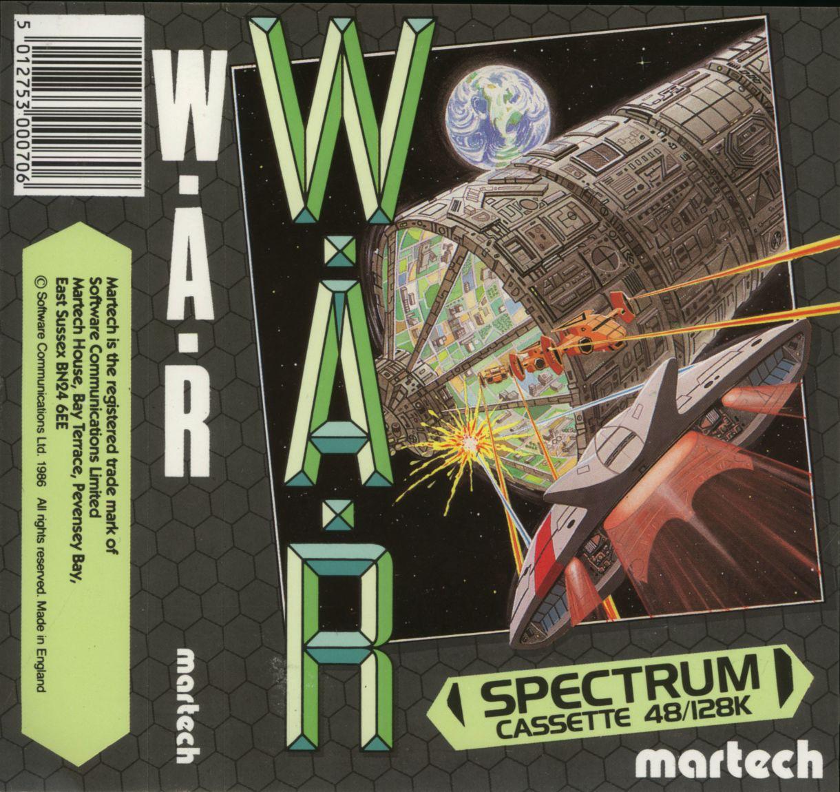 W.A.R ZX Spectrum