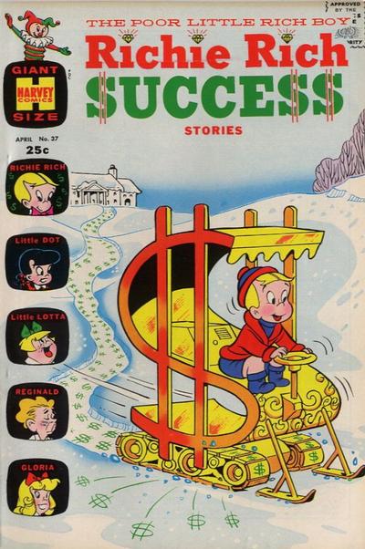 Richie Rich Success Stories #37 (1971) Comic Books Richie Rich Success Stories