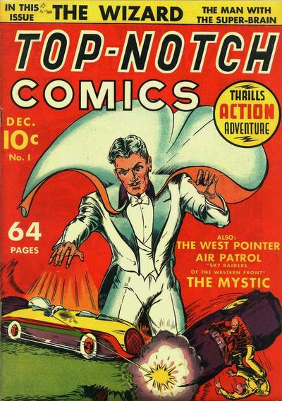 Top Notch Comics #1 (1939) Comic Books Top Notch Comics