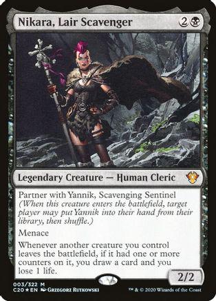 Nikara, Lair Scavenger Magic Commander 2020