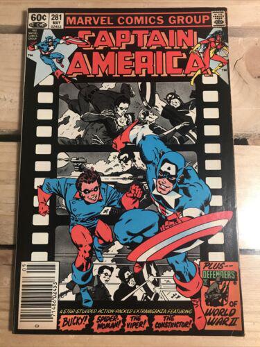Captain America #281 (1983) Comic Books Captain America