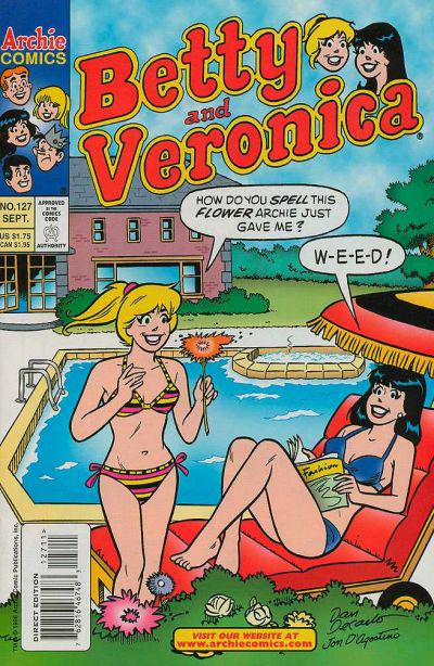 Betty and Veronica #127 (1998) Comic Books Betty and Veronica