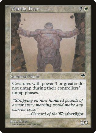 Marble Titan Magic Tempest