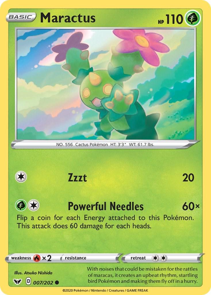 Maractus #7 Pokemon Sword & Shield