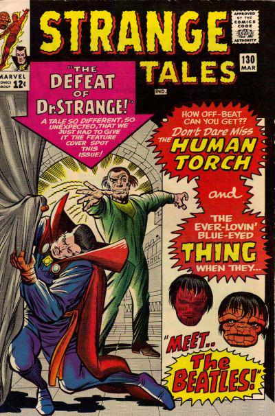 Strange Tales #130 (1965) Comic Books Strange Tales