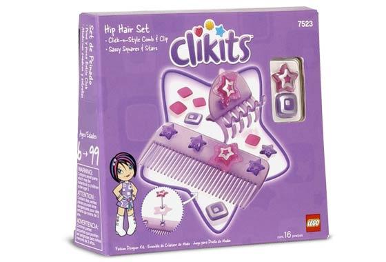 Hip Hair Set #7523 LEGO Clikits