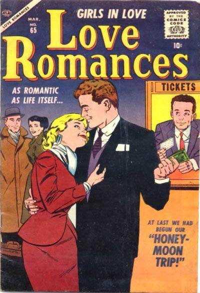 Love Romances #65 (1957) Comic Books Love Romances