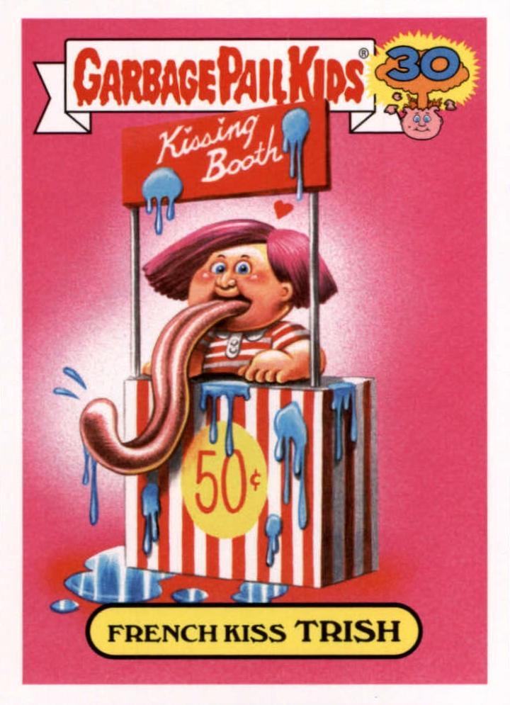 French Kiss TRISH #4a 2015 Garbage Pail Kids