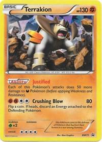 Terrakion #BW71 Pokemon Promo