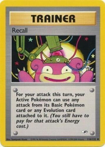 Recall #116 Pokemon Gym Heroes