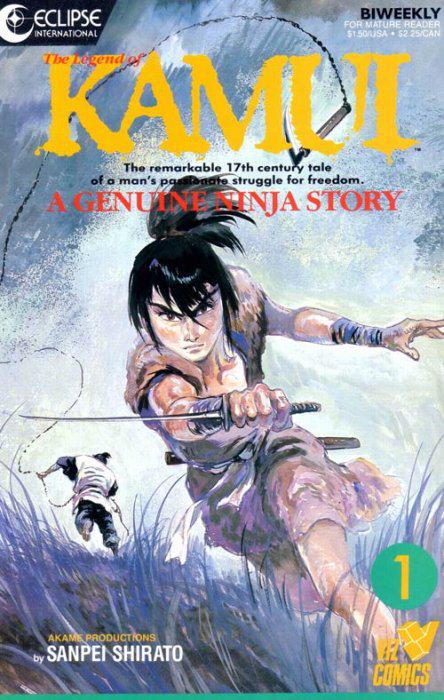 The Legend of Kamui #1 (1987) Comic Books The Legend of Kamui