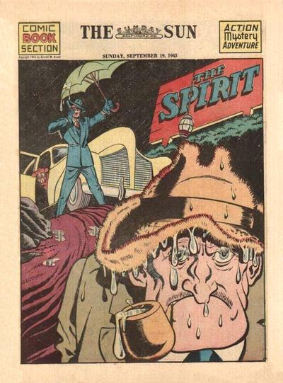 Spirit #9/19/1943 (1943) Comic Books Spirit