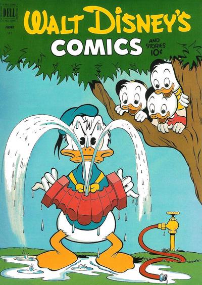 Walt Disney's Comics and Stories #141 (1952) Comic Books Walt Disney's Comics and Stories