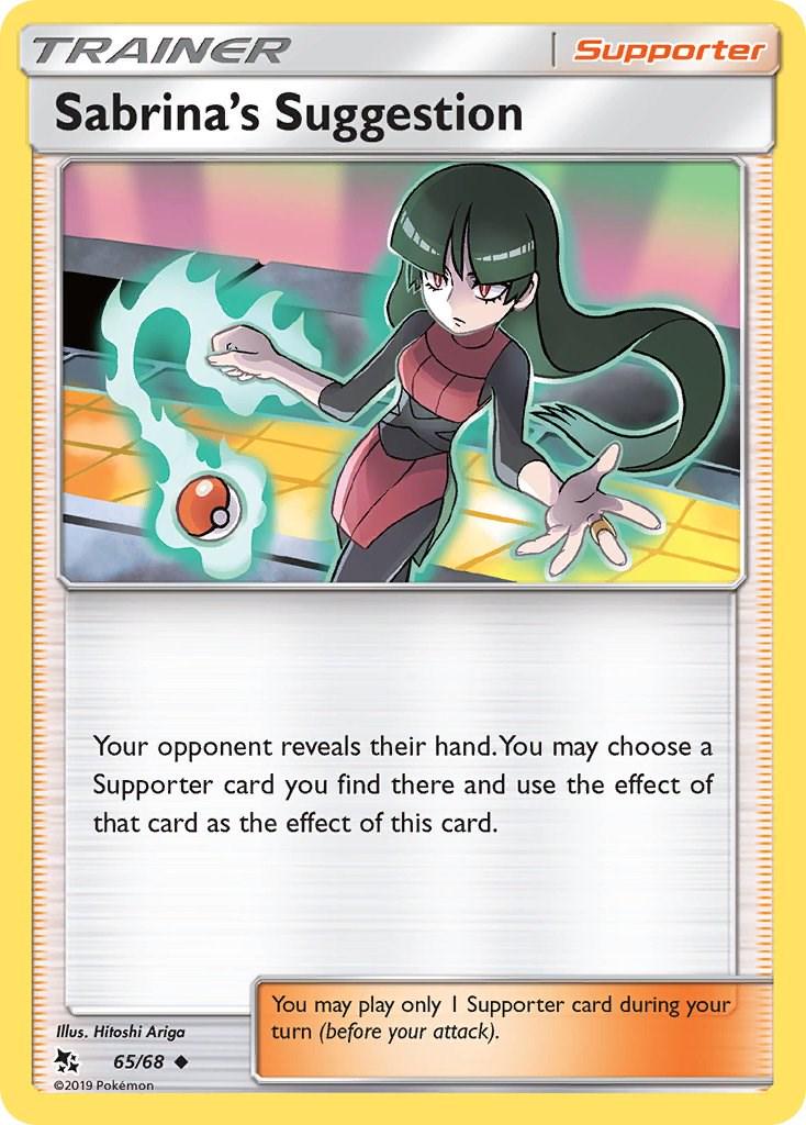Sabrina's Suggestion #65 Pokemon Hidden Fates