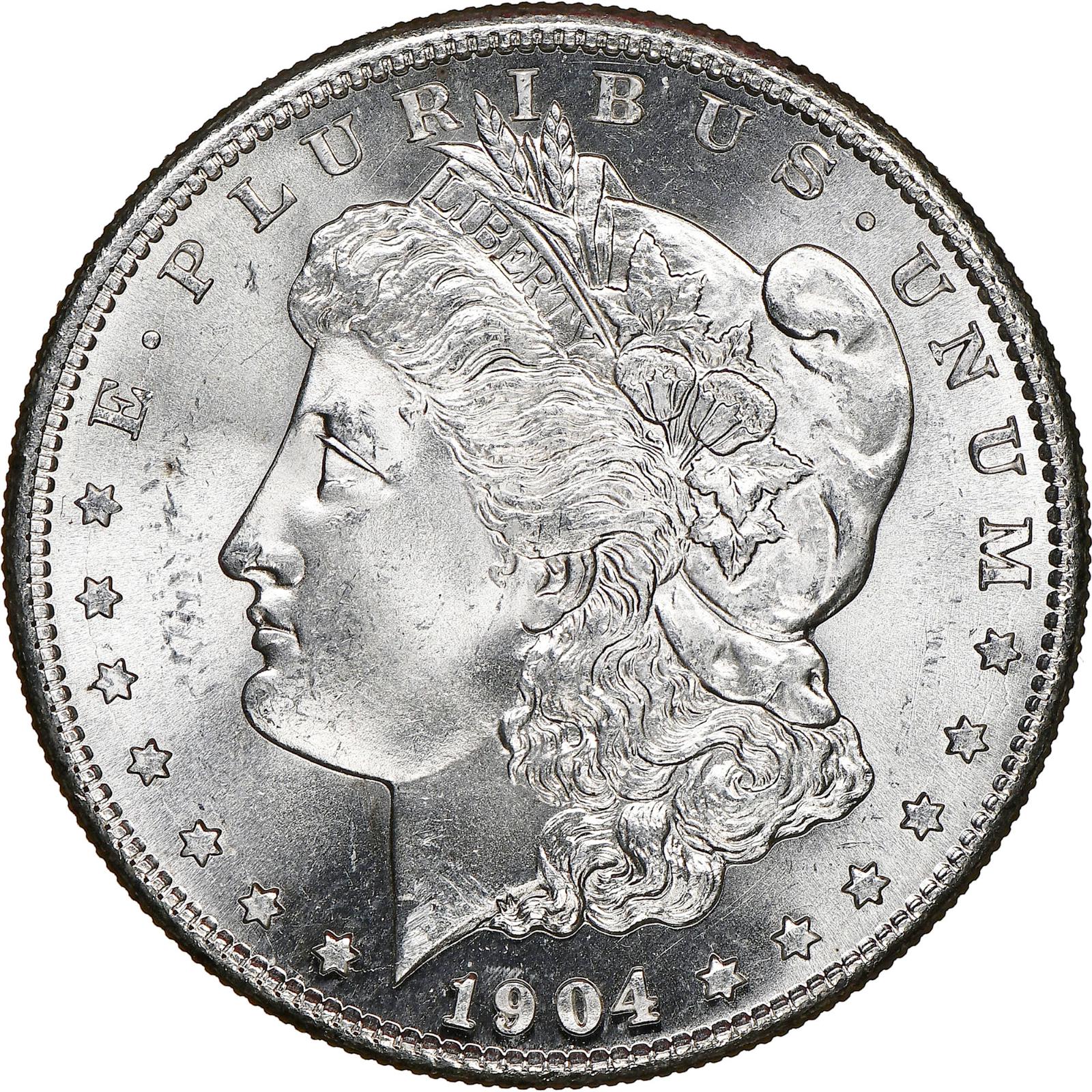 1904 Coins Morgan Dollar