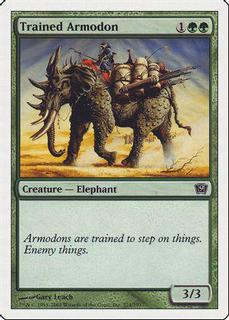 Trained Armodon