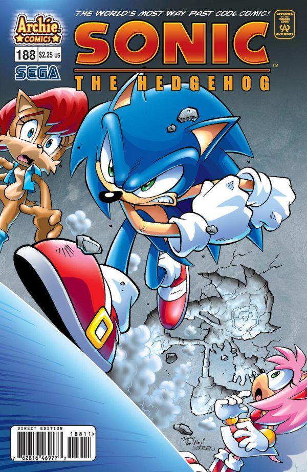 Sonic the Hedgehog #188 (2008) Comic Books Sonic the Hedgehog