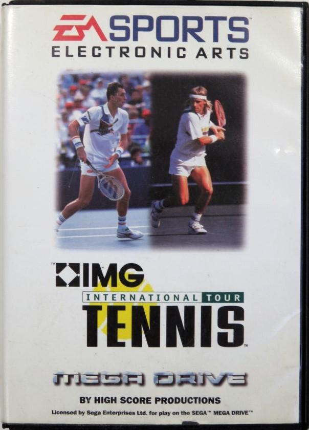 IMG International Tour Tennis PAL Sega Mega Drive