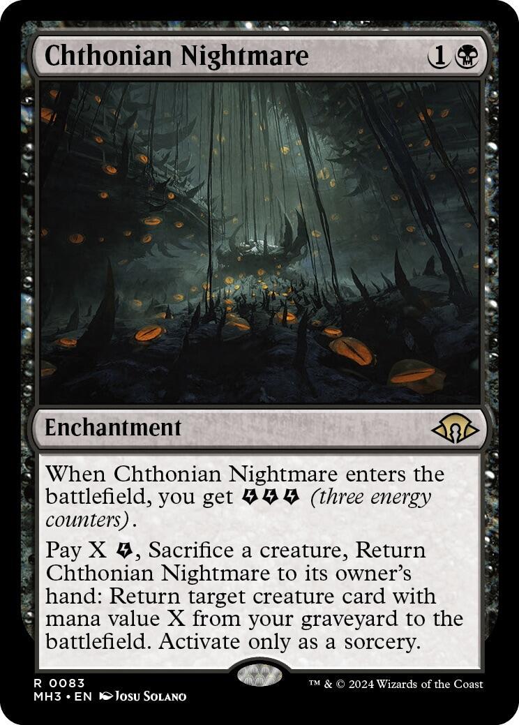 Chthonian Nightmare #83 Magic Modern Horizons 3