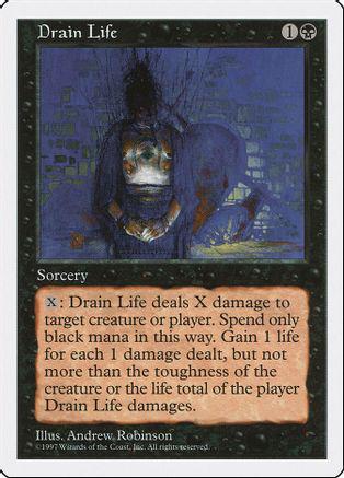 Drain Life Magic 5th Edition
