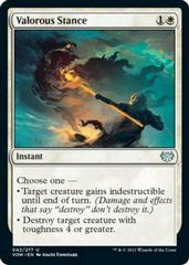 Valorous Stance [Foil] #42