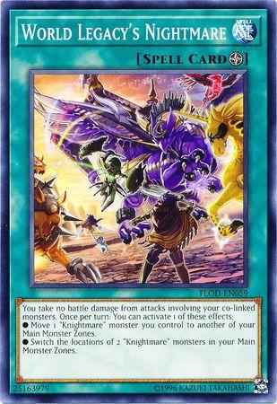 World Legacy's Nightmare FLOD-EN059 YuGiOh Flames of Destruction